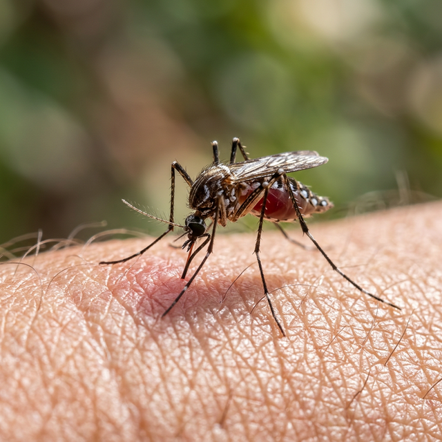 Mosquito close-up — mosquito control